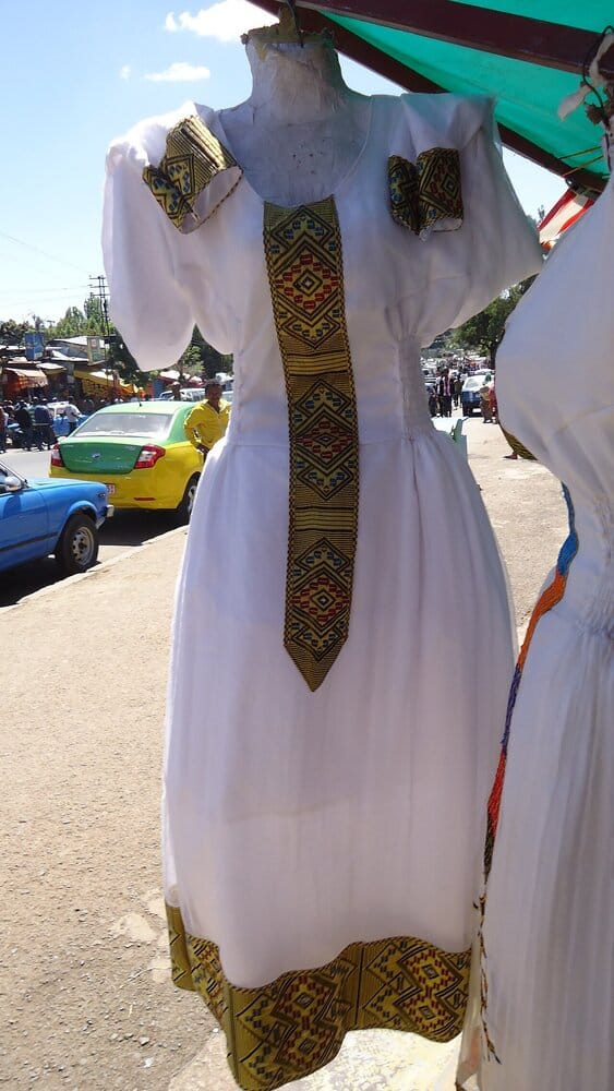 Habesha Kemis — Handwoven Cotton with Tilet